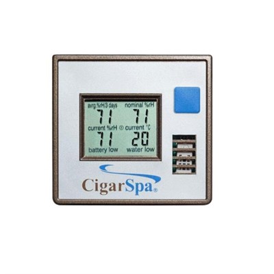 Lubinski İtaly Sedir Humidor Puro Kutusu Mapa Kavak 200s CigarSpa Elektronik Nemlendirme