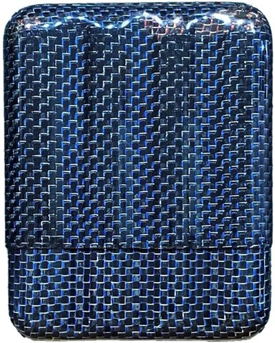 Lubinski Titanium KarbonFiber Toscanello Puro Kılıfı Mavi 4lü