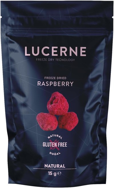 LUCERNE FREEZE DRY TECHNOLOGY Dondurularak Kurutulmuş Ahududu 15 Gr