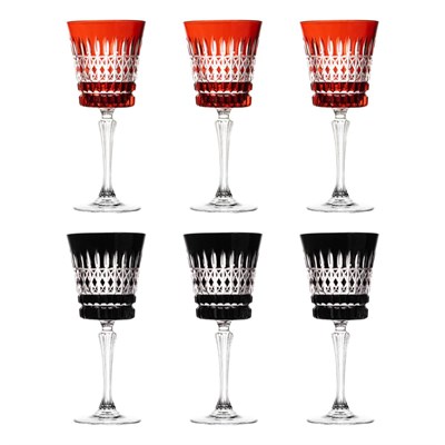 Lucky Art Duology Colour 6lı Kadeh Seti 300 Ml