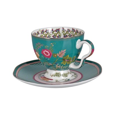 Lucky Art Florine Bone 6lı Cay Fincan Seti