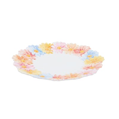 Lucky Art Florista Melamin Servis Tabak Seti 28cm (2li)