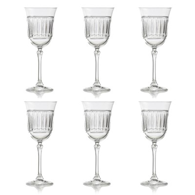 Lucky Art Gemma Oliver 6lı Kadeh Seti 280 Ml