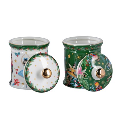 Lucky Art Jollina Bone 2li Kavanoz Seti 14cm