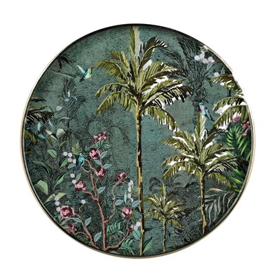 Lucky Art Jungle Dekoratif Tepsi 41cm