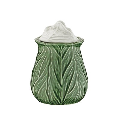 Lucky Art Lefora Porselen Yeşil Kavanoz 14cm