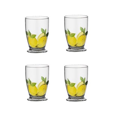Lucky Art Limora Akrilik 475 Ml 4’lü Bardak Seti
