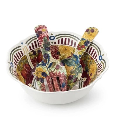 Lucky Art Nivara Melamin 3lü Salata Servis Seti