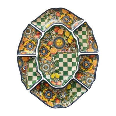 Lucky Art Sanora Melamin 7 Parça Meze Seti