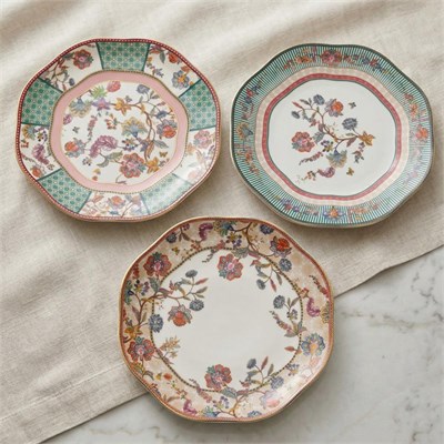 Lucky Art Serenity Bone 20 Cm 6li Tabak Seti
