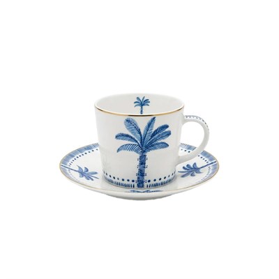 Lucky Art Solane Bone 2li Çay Fincanı Seti 220 Ml