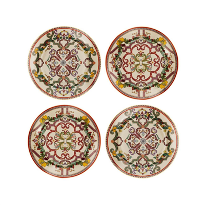 Lucky Art Velora Bone 4’lü Servis Tabağı Seti 27 Cm
