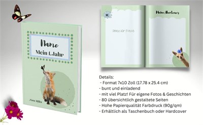Lucy- Mein erstes Jahr: Supersüßes Babyalbum personalisiert für Lucy. Mit total schnuckeligen Tieren- Für die schönsten Erinnerungen & Meilensteine. ... zur Geburt als Baby Tagebuch 1. Jahr.