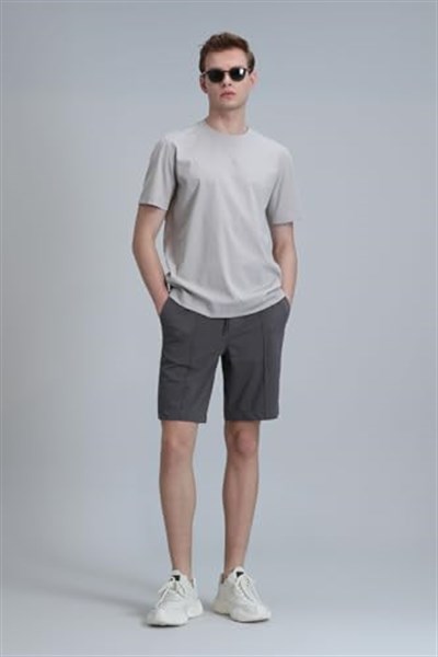 LUFIAN Chris Slim Fit Chino Şort, 111210071