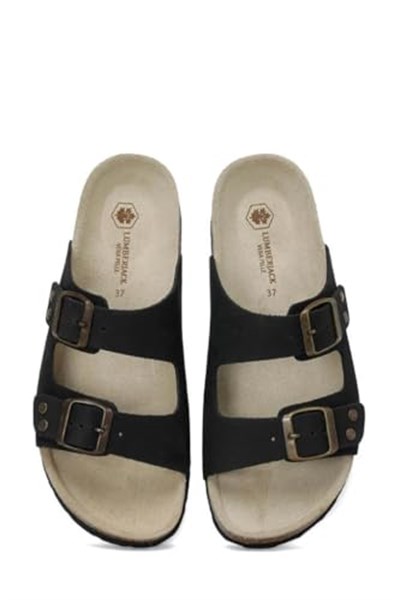 Lumberjack JOLIE NU 4FX 101687098 Anatomik Taban Kadın Terlik Siyah 36-40
