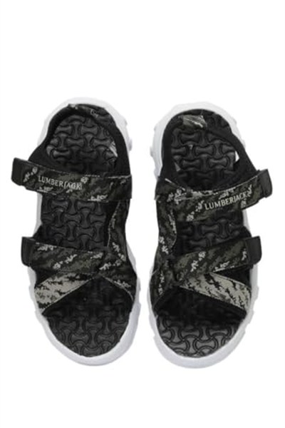 LUMBERJACK PRUVA 3FX HAKİ COMFORT ANATOMİK CASUAL UNİSEX ÇOCUK SANDALETİ HAKİ 34