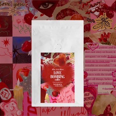 Luminara Studio x Love Bombing Coffee - Kiraz Aromalı Filtre Kahve, 200 Gr