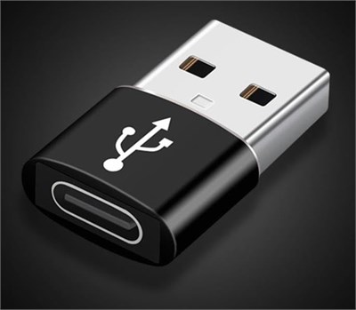 Lunatic 2944 USB 3.0 To Type-C Şarj Data Çevirici Dönüştürücü Adaptör - Dişi USBden Type-C Soketine Çevirir - İki Ucu Type-C Olan Kablo İle Standart USB Üzerinden Şarj Edilir (1)