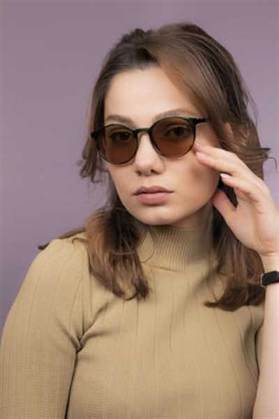 LUNOX (209) Niobe Yeşil Unisex Güneş Gözlüğü-1