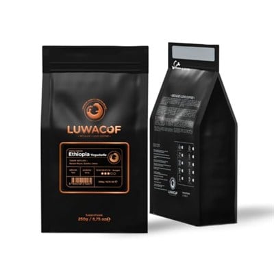 Luwacof Ethiopia Yirgacheffe Yöresel Kahve (Öğütülmüş Filtre Kahve) 250 Gr