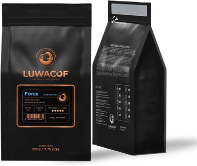 Luwacof Force Filter Blend Kahve (Öğütülmüş Filtre Kahve) 250 Gr