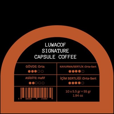 Luwacof Signature Kapsül Kahve 10lu (Nespresso Uyumlu)