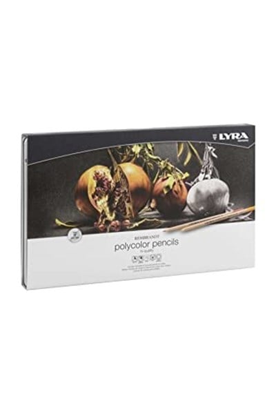 LYRA Rembrandt Polycolor Kuruboya, 72li Metal Kutu - Seçenekler: 72 çok renkli kalem, 12 Polycolor kalem, Gra tonları...