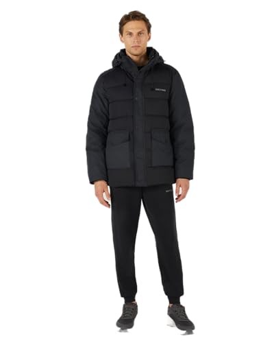 M Outerwear Padded Jacket Erkek Siyah Mont