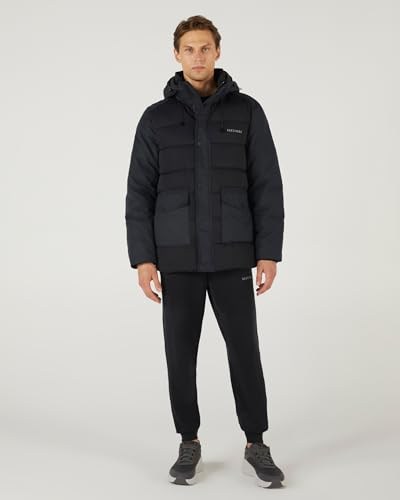 M Outerwear Padded Jacket Erkek Siyah Mont