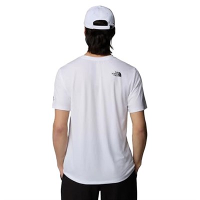Ma 24/7 Erkek Beyaz Outdoor T-Shirt NF0A893ZFN41