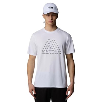 Ma 24/7 Erkek Beyaz Outdoor T-Shirt NF0A893ZFN41