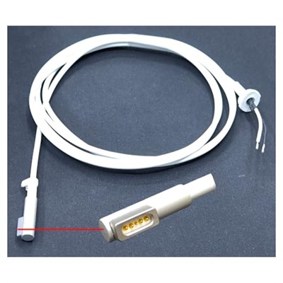 Macbook Magsafe 1 ile uyumlu L tipi adaptör tamir Kablosu 5 pimli