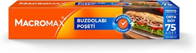 Macr Max Buzdolabı Poşeti Orta Boy 75 Adet
