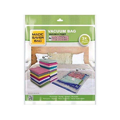 MAGIC SAVER BAG 4lü Vakumlu Poşet Seti 2