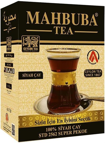 Mahbuba Tea STD 2562 Super Pekoe İthal Seylan Sri Lanka Ceylon Kaçak Siyah Yaprak Çayı 400gr