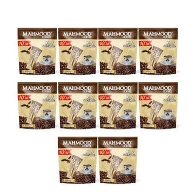 Mahmood Coffee 3ü 1 Arada Sütlü Köpüklü Kahve 18 gr x 10 Adet x 10lu Paket