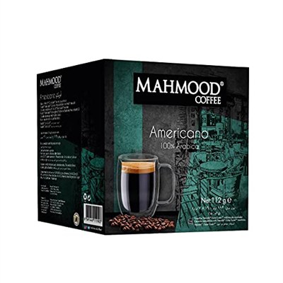 Mahmood Coffee Americano Kapsül Kahve, Dolce Gusto Uyumlu, 7gr (16lı paket)