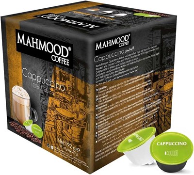Mahmood Coffee Cappuccino Kapsül Kahve, Dolce Gusto Uyumlu