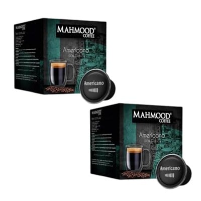 Mahmood Coffee Dolce Gusto Americano Kapsül Kahve 16 Adet X 2 li set