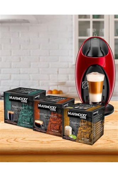 Mahmood Coffee Dolce Gusto Americano Kapsül Kahve 16 Adet X 2 li set