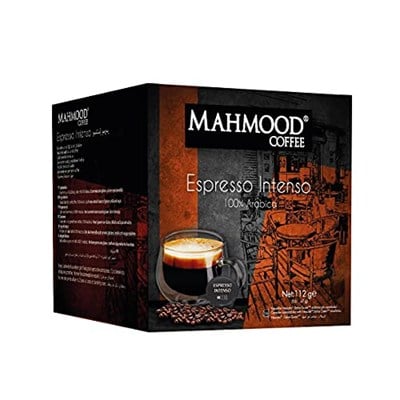 Mahmood Coffee Espresso Intenso Kapsül Kahve, Dolce Gusto Uyumlu, 7gr (16lı paket)
