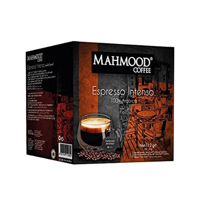 Mahmood Coffee Espresso Intenso Kapsül Kahve, Dolce Gusto Uyumlu, 7gr (16lı paket)