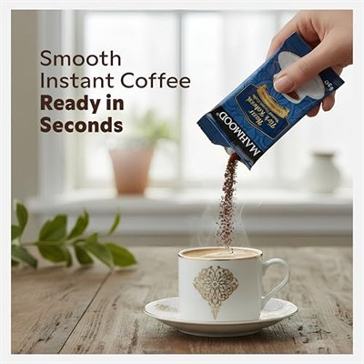 Mahmood Coffee Hazır Türk Kahvesi Orta (8 Gr x 12 Adet)