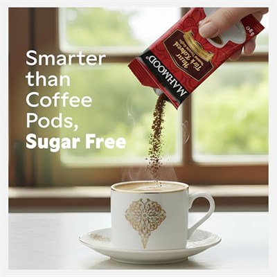 Mahmood Coffee Hazır Türk Kahvesi Sade (6 Gr x 12 Adet)