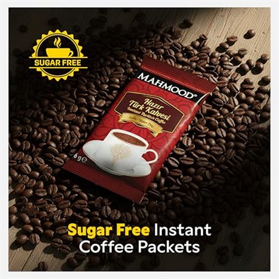 Mahmood Coffee Hazır Türk Kahvesi Sade (6 Gr x 12 Adet)