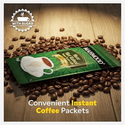 Mahmood Coffee Hazır Türk Kahvesi Şekerli (9 Gr x 12 Adet)