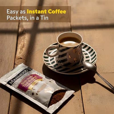 Mahmood Coffee Hazır Türk Kahvesi Sütlü Şekerli (25 Gr x 12 Adet)