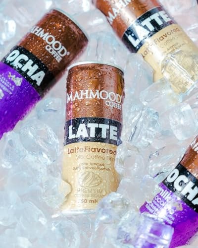 Mahmood Coffee Mocha ve Latte 250 ml Soğuk Kahve Seti - 12 Adet (6 Mocha + 6 Latte)