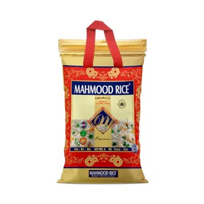 Mahmood Rice 1121 Sella Basmati Pirinç, Kilitli (Aç-Kapa) Ambalaj, 4kg