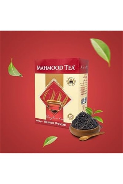 Mahmood Tea Super Pekoe Ithal Seylan Sri Lanka Ceylon Dökme Çayı 800 gr Ve 400 gr